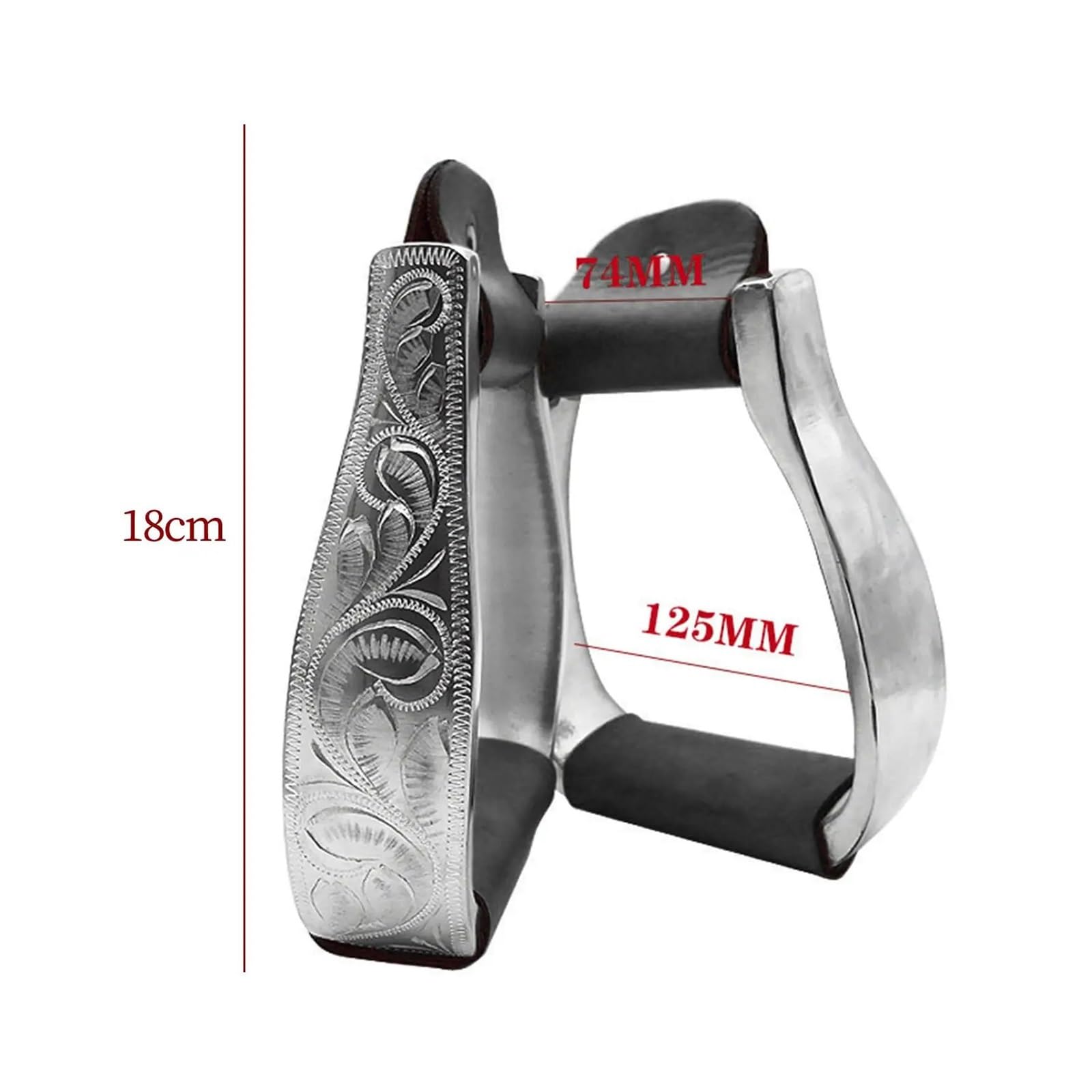 Estribos Antideslizantes for Silla De Montar, 2 Uds