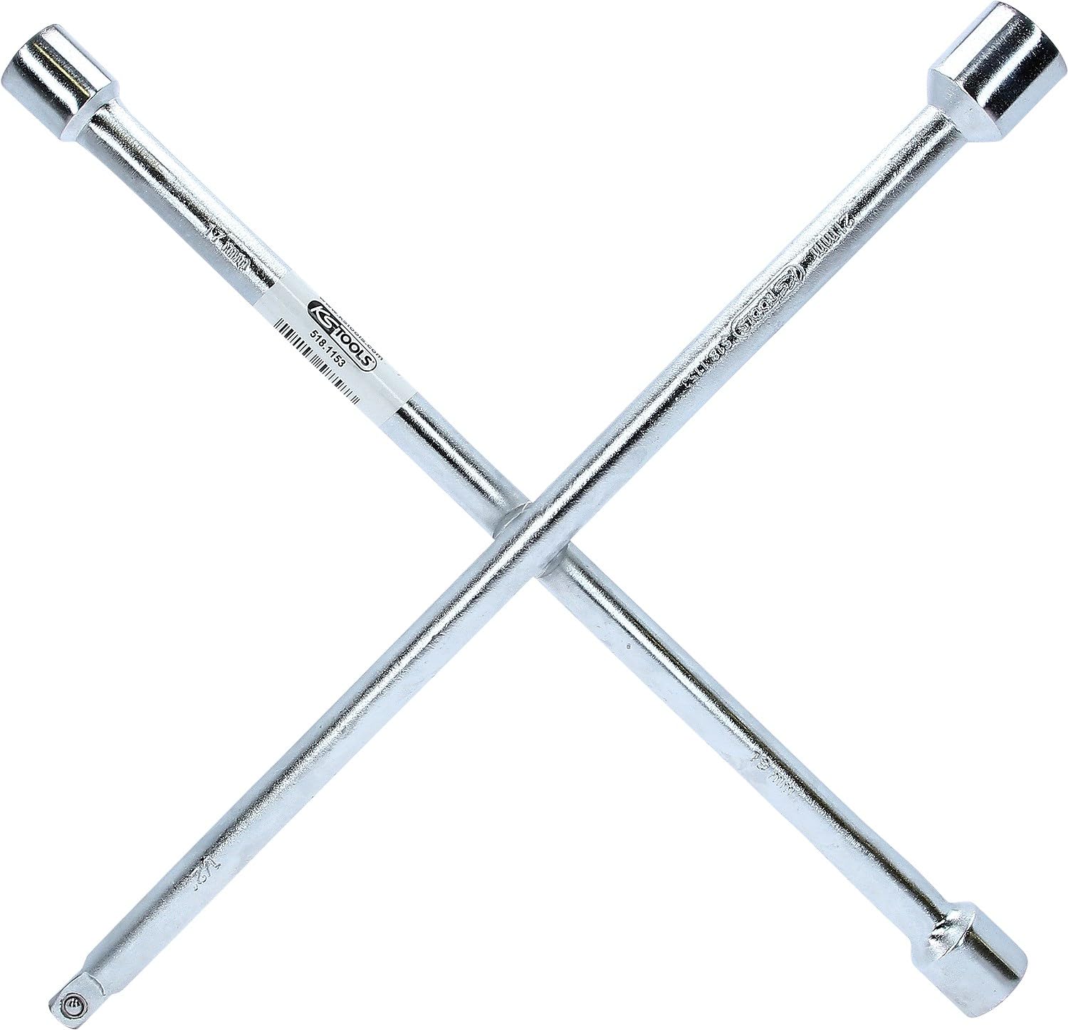 KS TOOLS 518.1153 - Clé en croix VL 17 x 19 x 21 mm x 1/2'' - En matière Robuste et Résistante Couleur