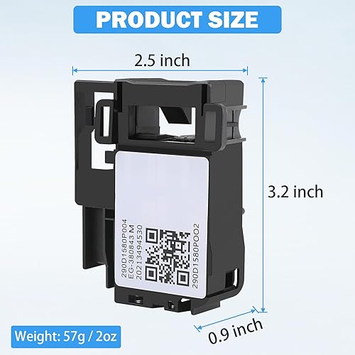 Miniatura 9 de WH01X27954 Interruptor de bloqueo de tapa de lavadora compatible con GE y Hotpoint Piezas de repuesto para cerradura de puerta de lavadora