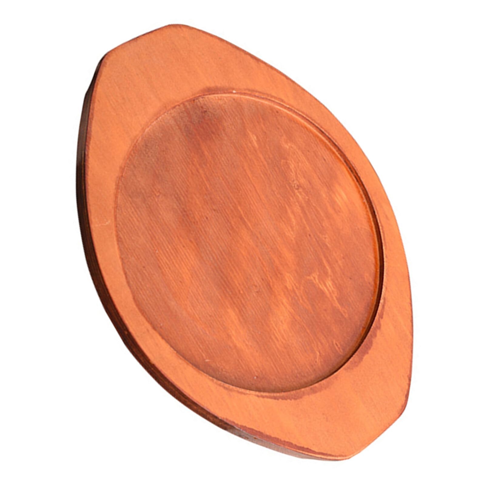 Salvamanteles de madera maciza Tofficu, protector resistente para encimera
