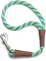 Vista 18 de Mendota Pet Correa de tráfico – Correa corta para perro – Fabricada en los Estados Unidos – Azul Night Viz, 1/2 pulgadas x 16 pulgadas