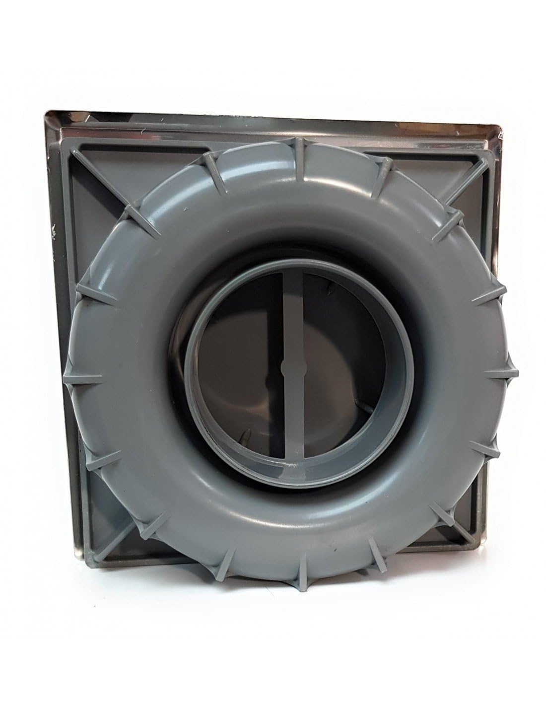 Hidrotecnoagua desagües de suelo - Sumidero vertical t-88i 15x15 diámetro 50 inoxidable