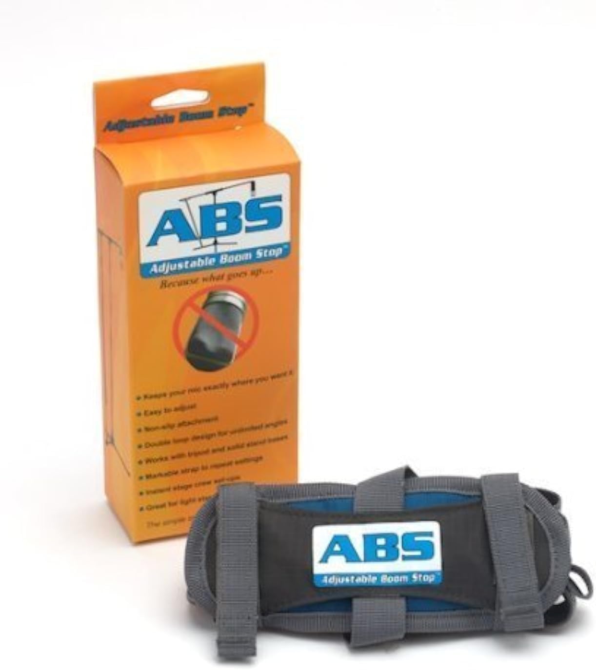 ABS Adjustable Boom Stop - Keeps Your Boom Arm Microphone Stand from Drooping, Dropping and Slipping