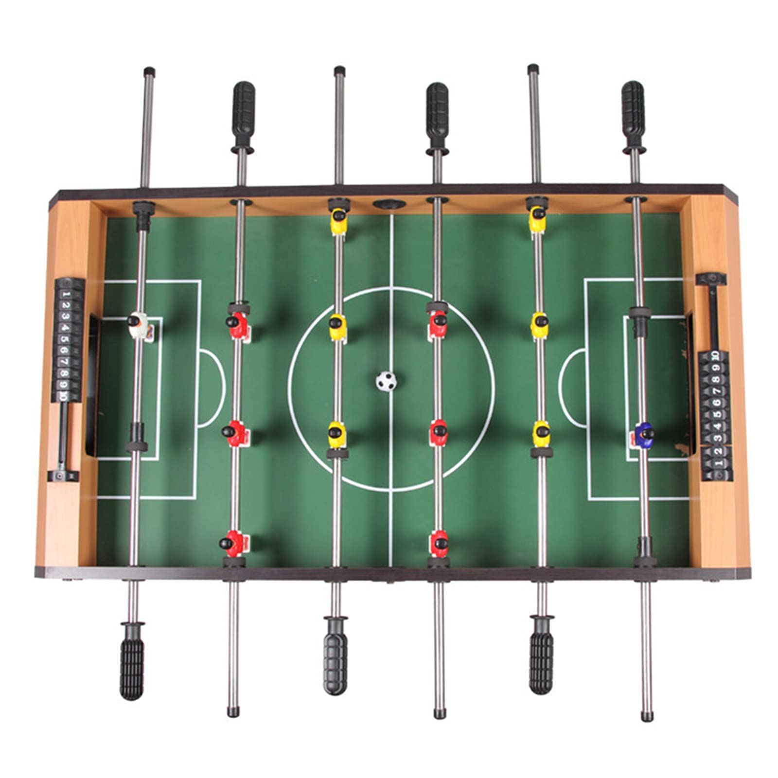Generico Tavolo da Calcio Balilla, Mini Tavolo da Calcio con Legno per Adulti e Bambini, Biliardo, Calcio, Competizione Sportiva, 37" Giochi per Sala Giochi Domestica, Giochi Arcade