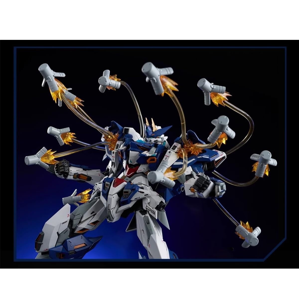 HiPlay Pełen zestaw figurek kolekcjonerskich Animester: Alloy Mecha, Wolf Warrior 02, Styl anime, 1:72 Skala miniaturowa figurka akcji (Wolf Warrior 02)
