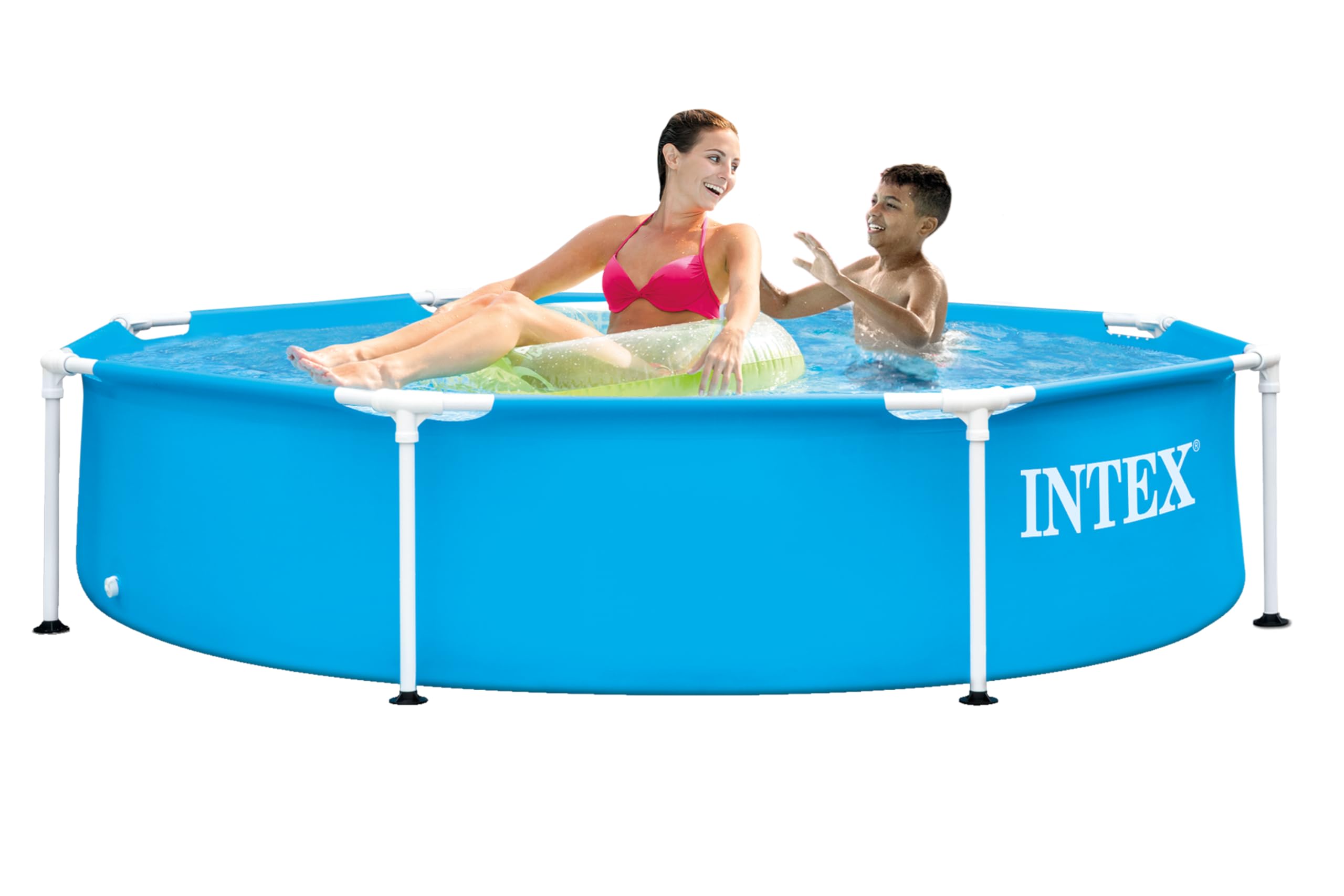 INTEX 28205EH Metal Frame Above Ground Swimming Pool: 8ft x 20in – Puncture-Resistant Material – Easy Assemble – Rust Resistant – 483 Gallon Capacity-picture-26