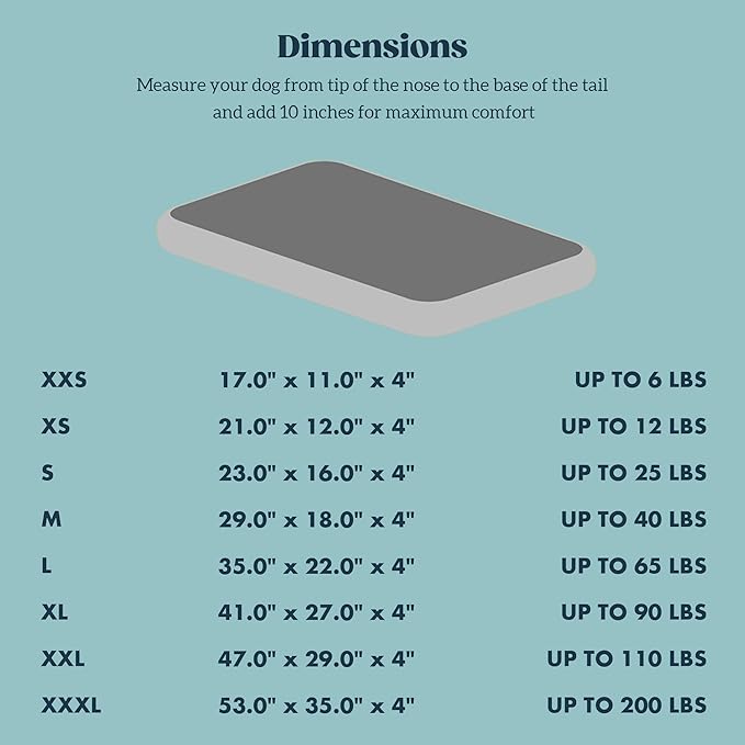 Colchoneta Ortopédica para Perro Grande 35x22 Pulgadas miniatura 8