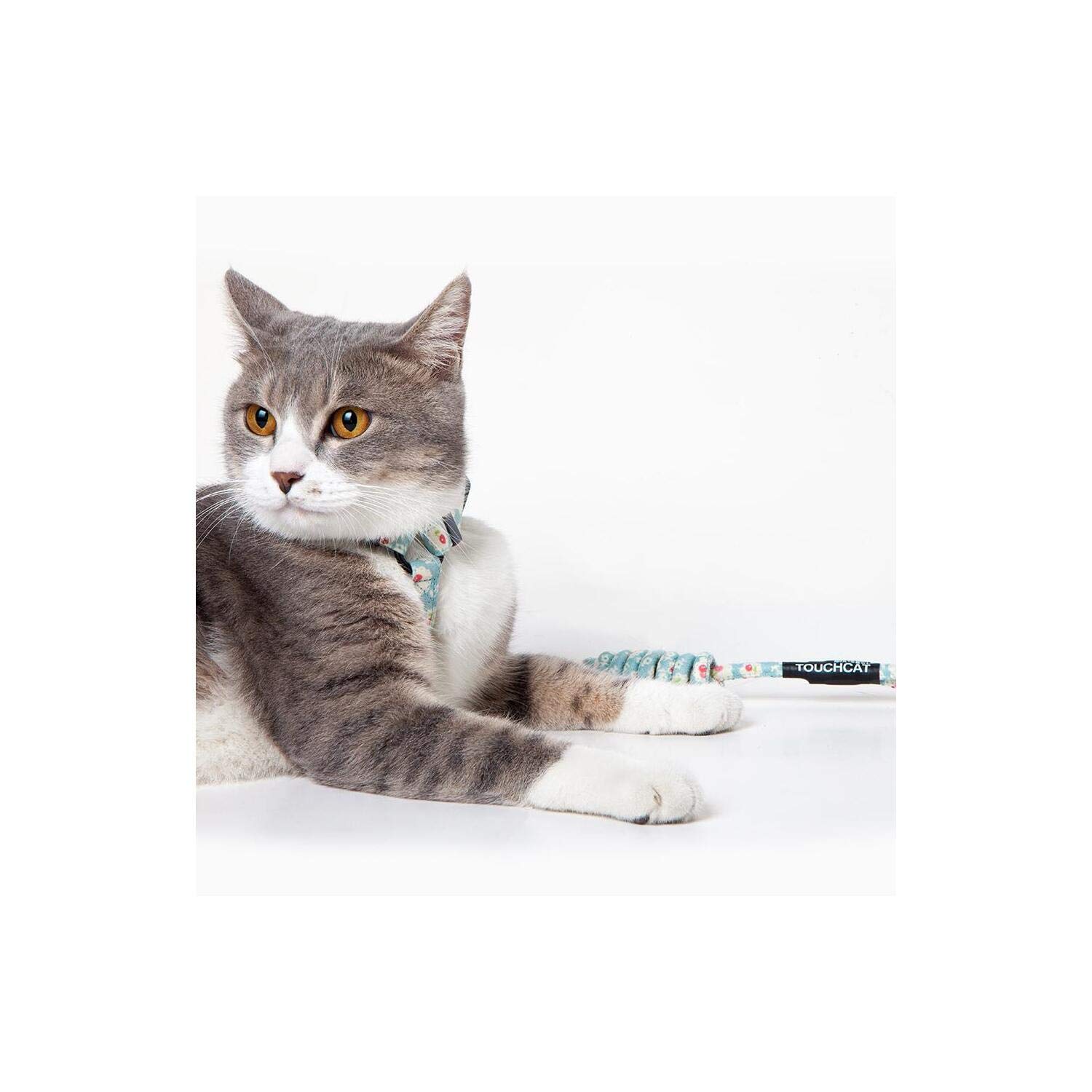 Touchcat Combo de arnés y Correa para Gatos de Cable Duradero 'Radi-Claw'