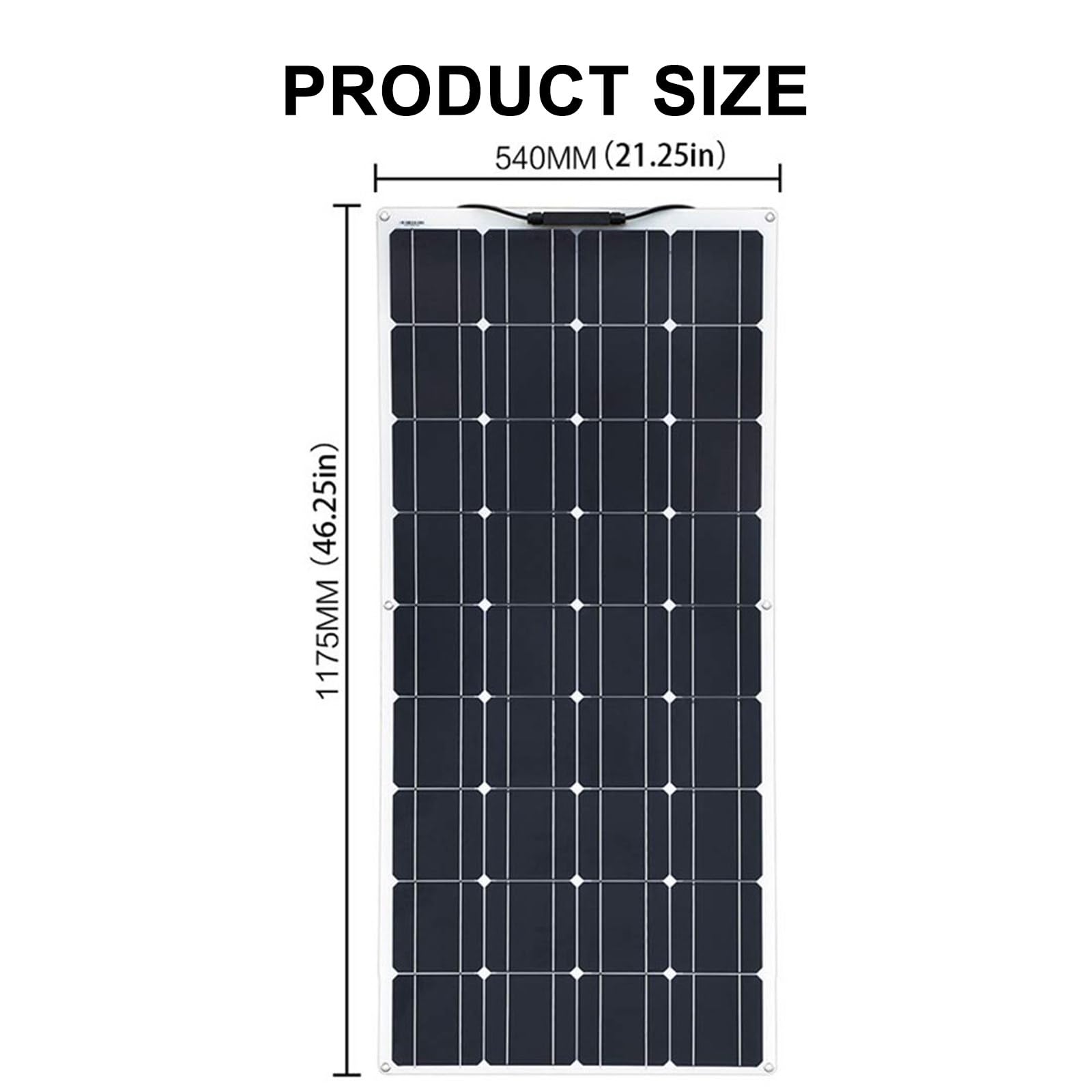 Panneau Solaire De Charge Hors RéSeau 400 W Avec ContrôLeur 30 A/40 A, Panneau Solaire Flexible Pliable, Panneau PhotovoltaïQue Portable Pour Camping-Car, Pour Production D'éNergie ExtéRieure,30A