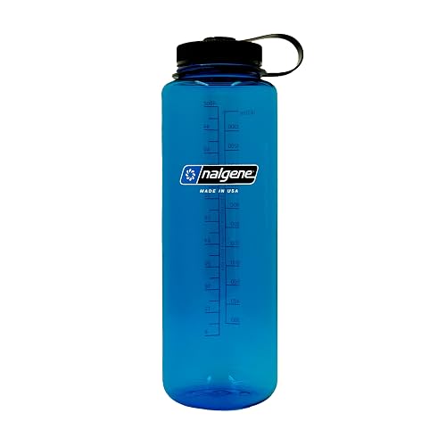 Nalgene 48 oz Wide Mouth Silo Water Bottle, Blue