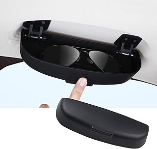 Sponsored You’re seeing this ad based on the product’s relevance to your search query.Learn more about this advertisement SKTU Car Glasses Case for Mercedes GLA X156 / GLC X253 / A Class / B Class / C Class Car Sunglasses Holder Glasses Storage Box ABS Material (Black)