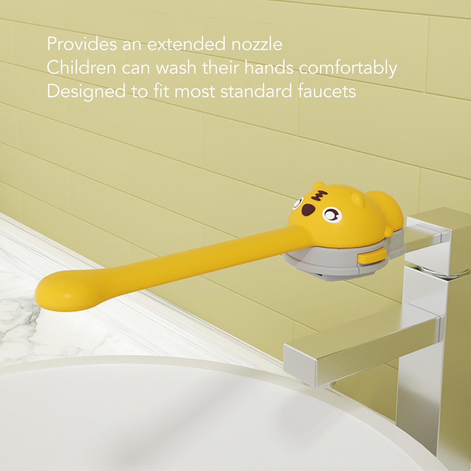 ZJchao Rallonge de Poign e d vier pour Enfants Solution Amusante et ducative pour l Autonomie au Lavage des Mains Compatible avec la Plupart des Robinets