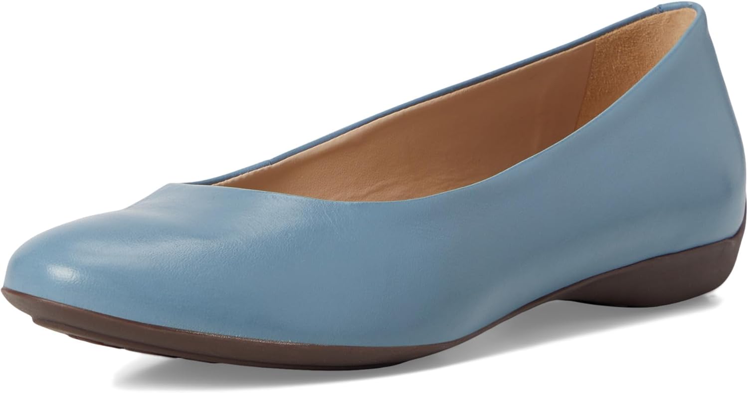 Women's Genuine Leather Comfort Slip on Ballet Flats - Image 7