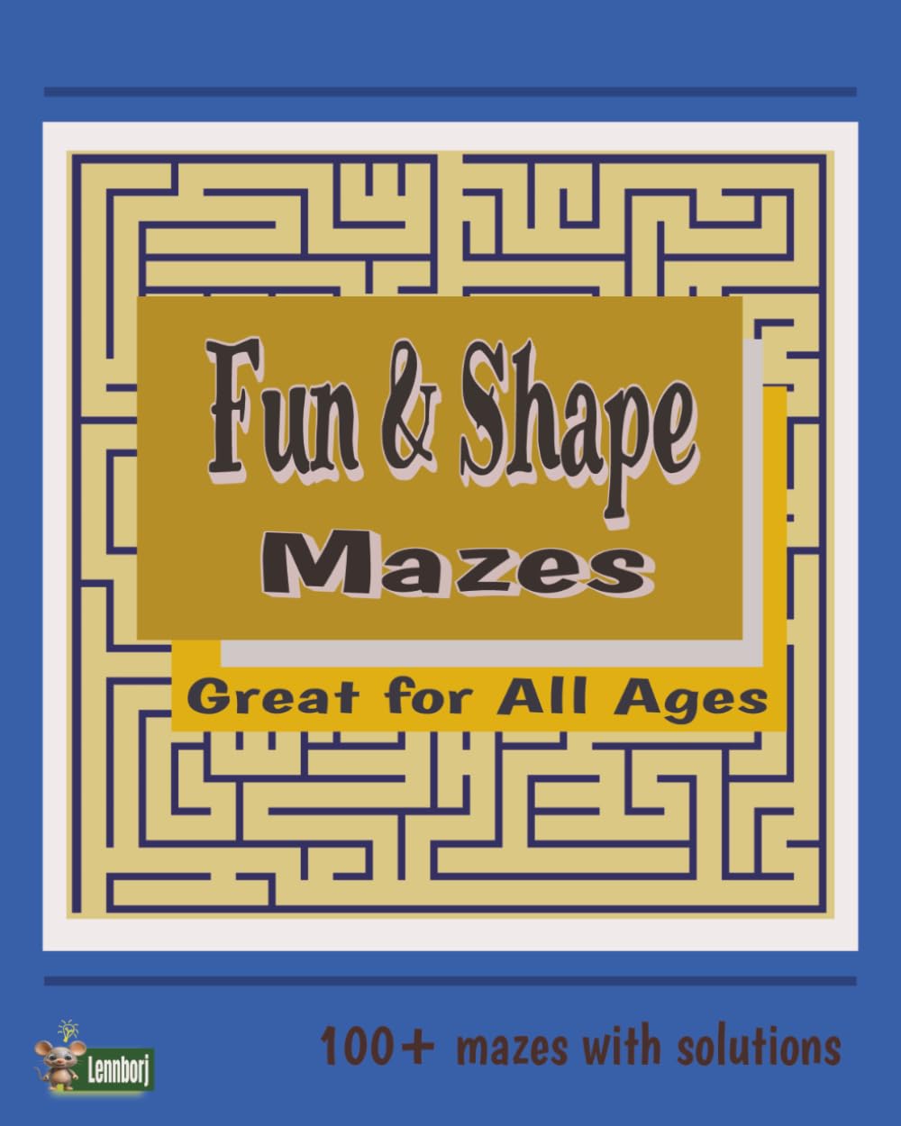 Fun & Shape Mazes: Enjoy A fun collection of maze puzzles in different shapes for all ages! Each maze offers a fun challenge that helps improve focus, ... hours of entertainment and relaxation.