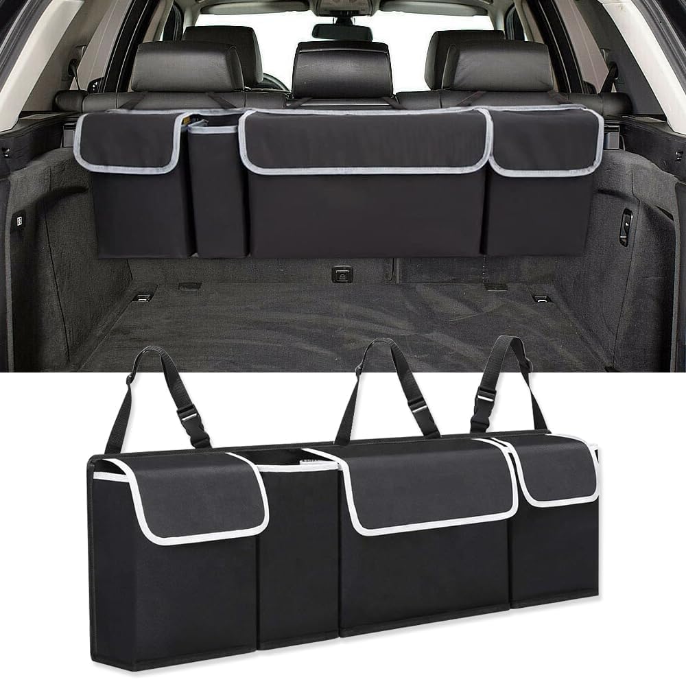 Autokofferbakorganizer, voor Toyota RAV4 2006-2013 Opvouwbare waterdichte duurzame multi-compartimenten kofferbakorganizers,A Autokofferbakorganizer, voor Toyota RAV4 2006-2013 Opvouwbare waterdichte duurzame multi-compartimenten kofferbakorganizers,A