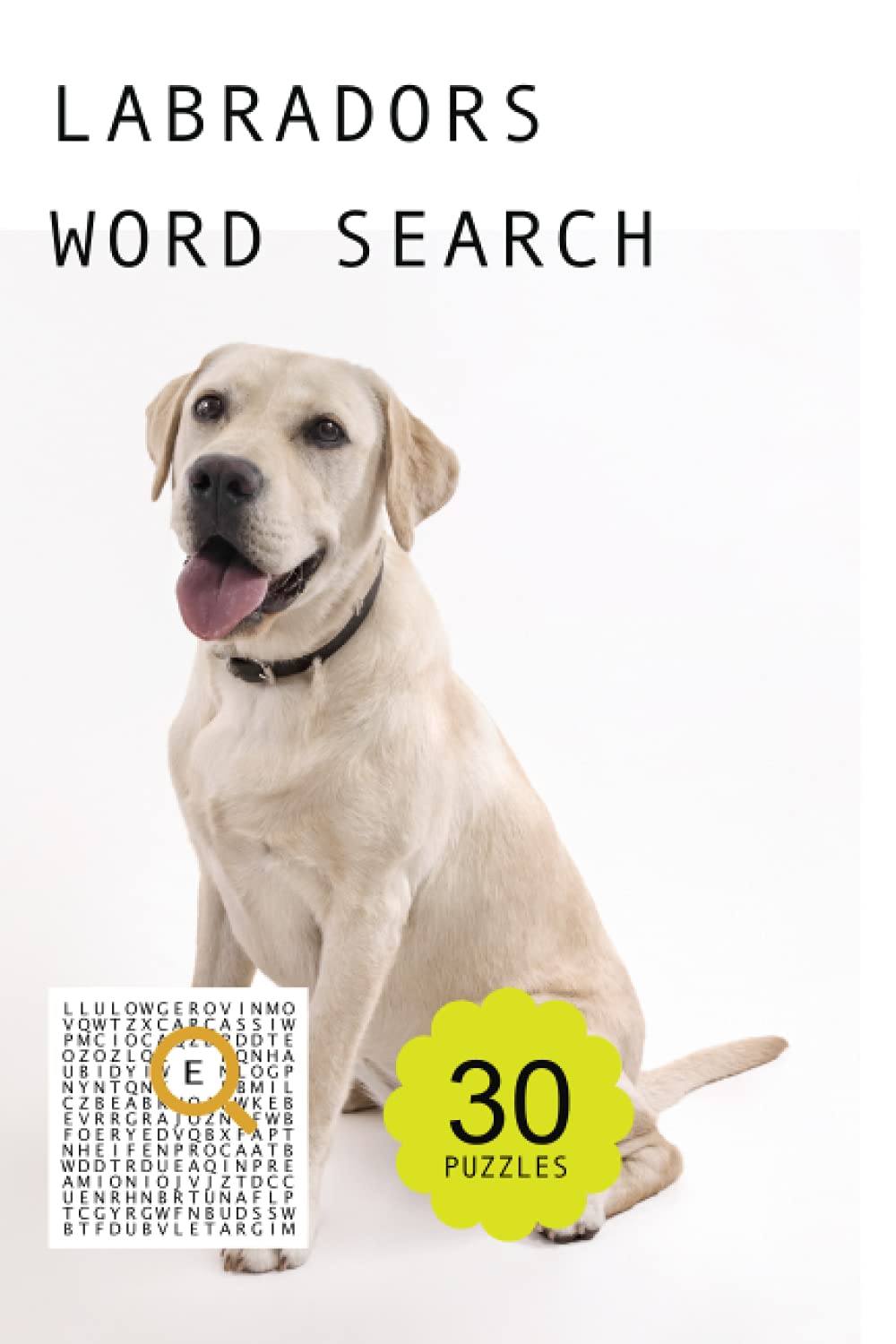 Labradors word search puzzle book
