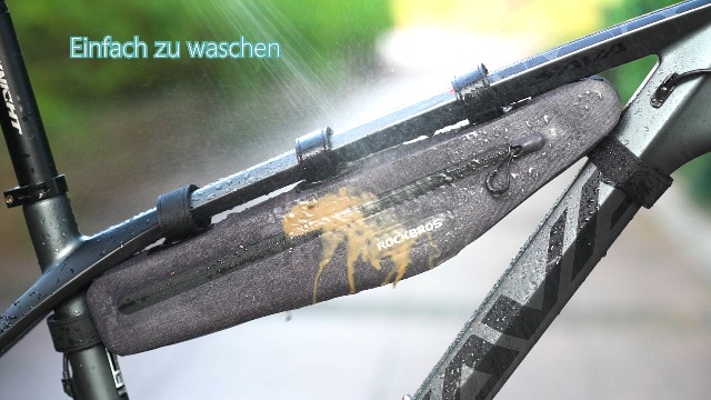 ROCKBROS Fahrrad-Rahmentasche Wasserdicht – Große Kapazität Für Mountainbikes