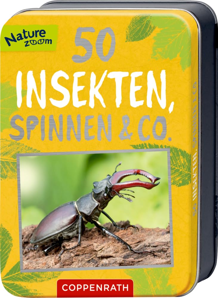 Nature Zoom - 50 Insekten, Spinnen & Co. Blechdose