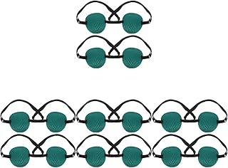 LALAFINA 16 Peças Máscara De Olho Único Estrabismo Tapa-Olho Único Ambliopia Venda Óculos Noturnos Ferramentas Para Óculos Para Tapa-Olhos Tapa-Olho De Vidro Para Os Olhos Almofada Para Os