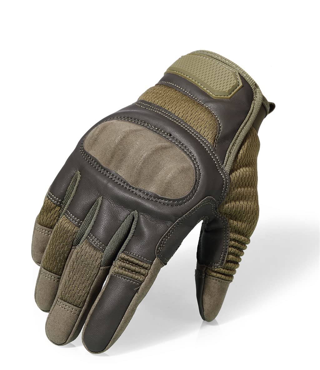 Entrenamiento al Aire Libre Deportes Escalada Tiro Caza Equitación Guantes de Dedo Completo (Color : Blue,White, Size : Medium)