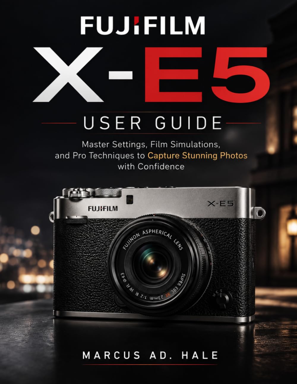 FUJIFILM X-E5 User Guide: Master Settings, Film Simulations, and Pro Techniques to Capture Stunning Photos with Confidence