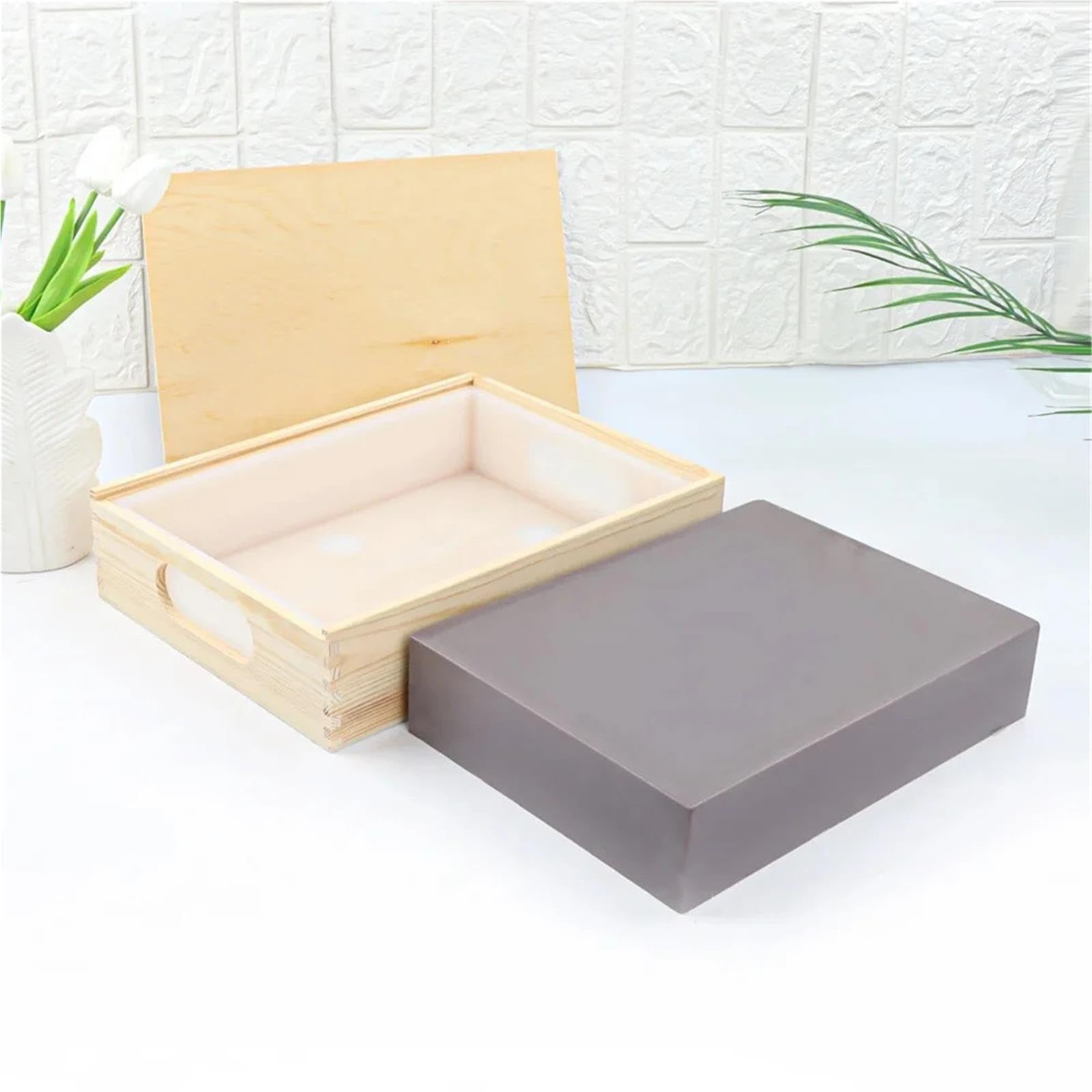 Stampi Candele Silicone Stampi for sapone grandi rettangolari in silicone