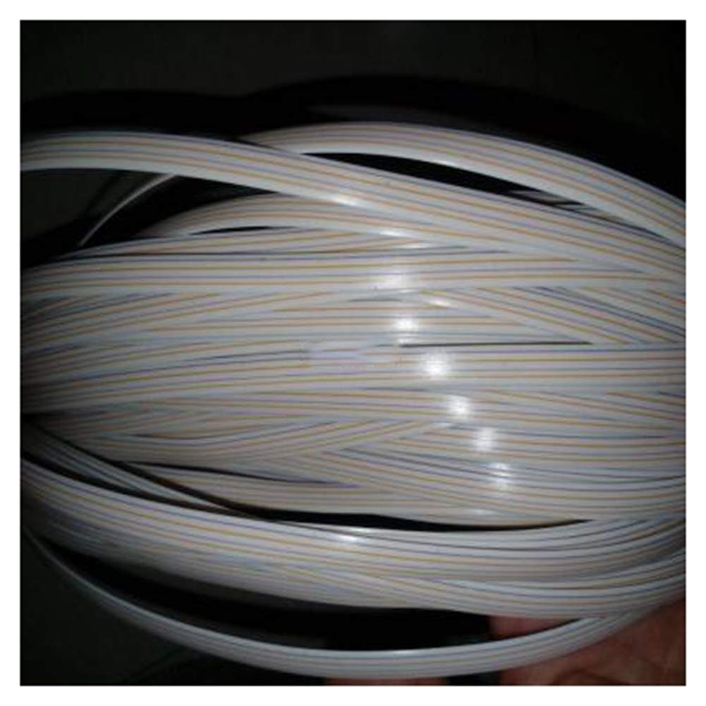 Oudini Beige Synthetic Rattan Repair Knit Material Gradient Flat Rattan Weaving Plastic Rattan For Diy Homeniture, Chair Table, Storage Basket