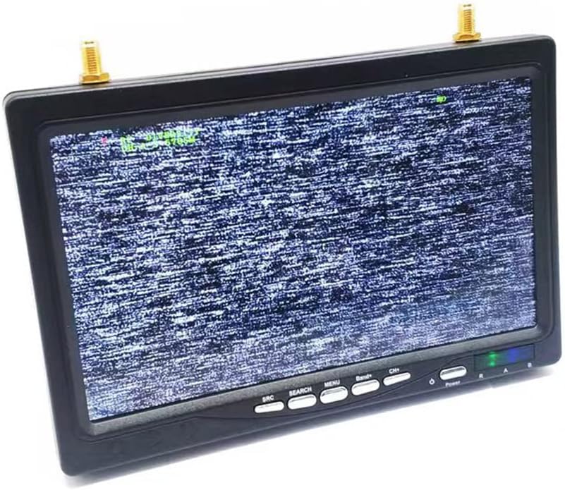 MINGCHUAN 7 inch FPV Monitor, IPS LCD Display 1024 * 600 Resolution with Sunshade for RC FPV Drone Quadcopter (no Sunshade)