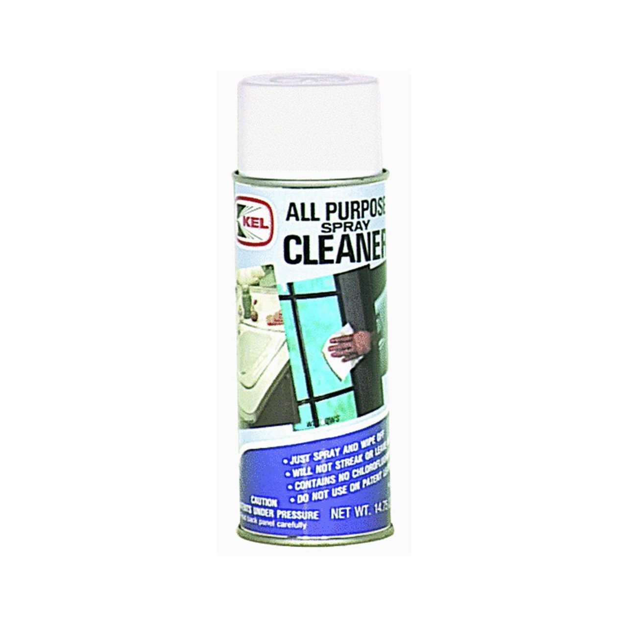 KELLOGG'S PROFESSIONAL 57910 14-3/4 oz Clear Aerosol All Purpose Cleaner Can