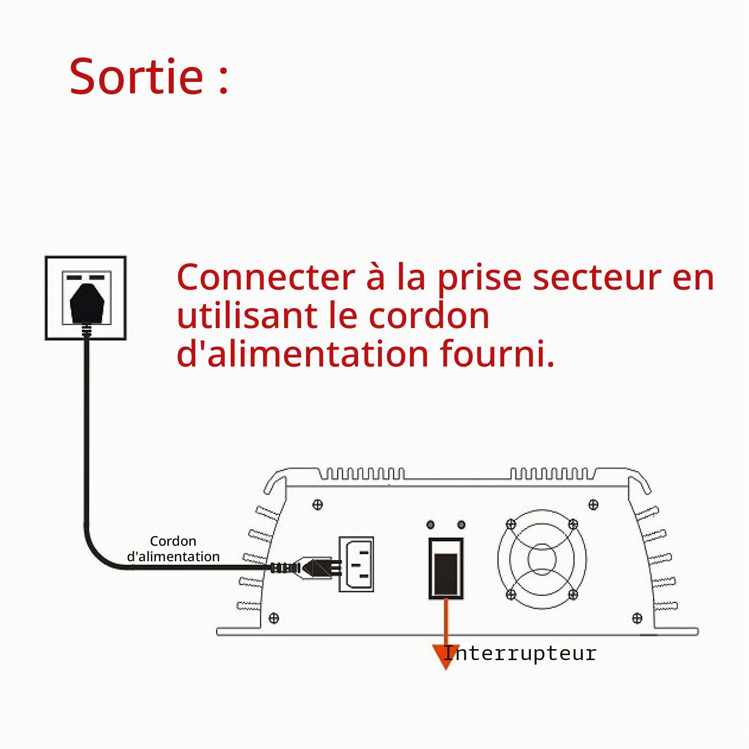 Y&H 1400W Onduleur de réseau MPPT Onde sinusoïdale pure DC30-45V à AC220V sortie pure connexion au réseau à onde sinusoïdale Onduleur à grille solaire pour panneaux solaires de 24 V 30 V 36 V