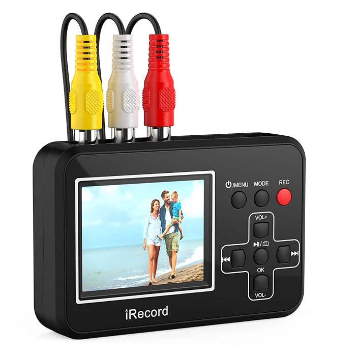 Buy DIGITNOW! Vhs to Digital Converter, Video to Digital Converter Video Capture Box Record