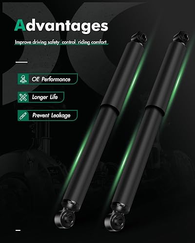 Miniatura 2 de SCITOO - Amortiguador trasero para Nissan se adapta a 2004 2005 2006 2007 2008 2009 2010 para Nissan Titan Shocks 345043 Struts - Juego de 2 piezas