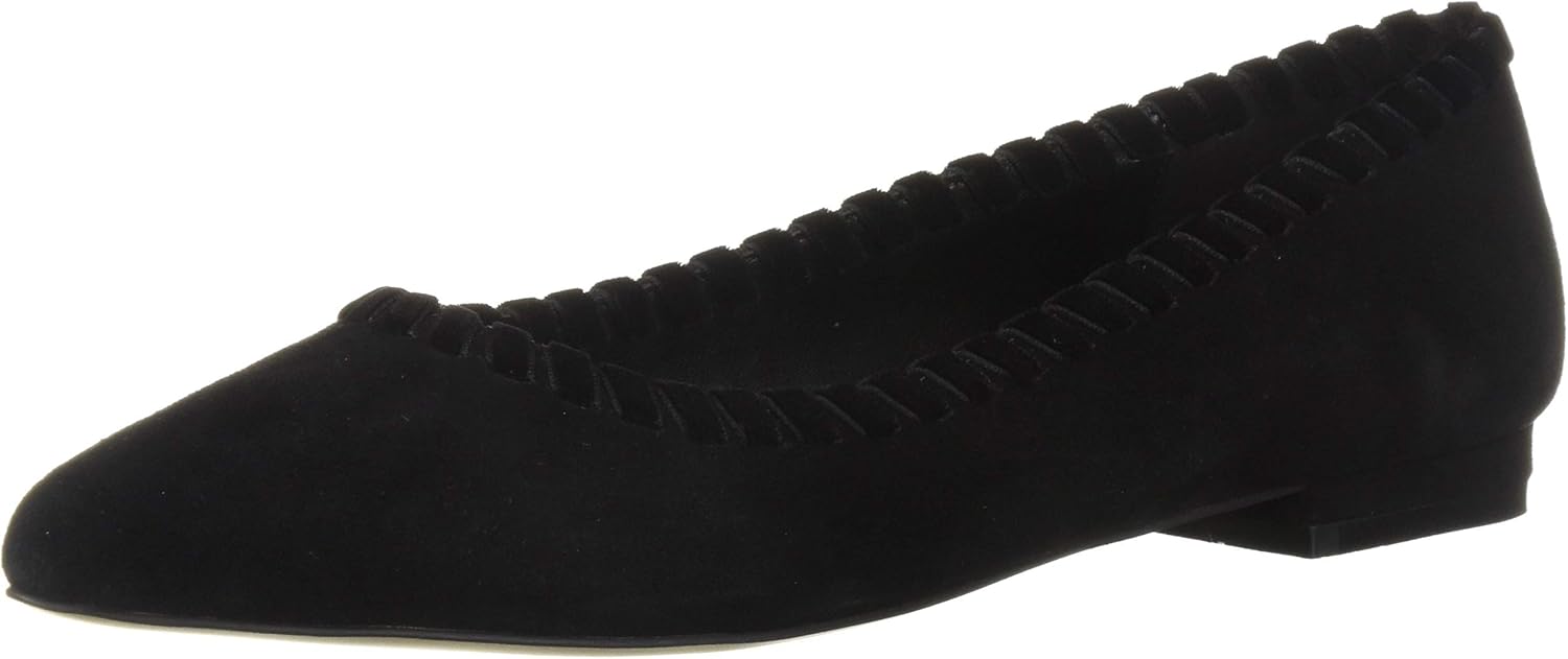 Athena Alexander Women's Lemans Sneaker, Black Suede, 7 M US