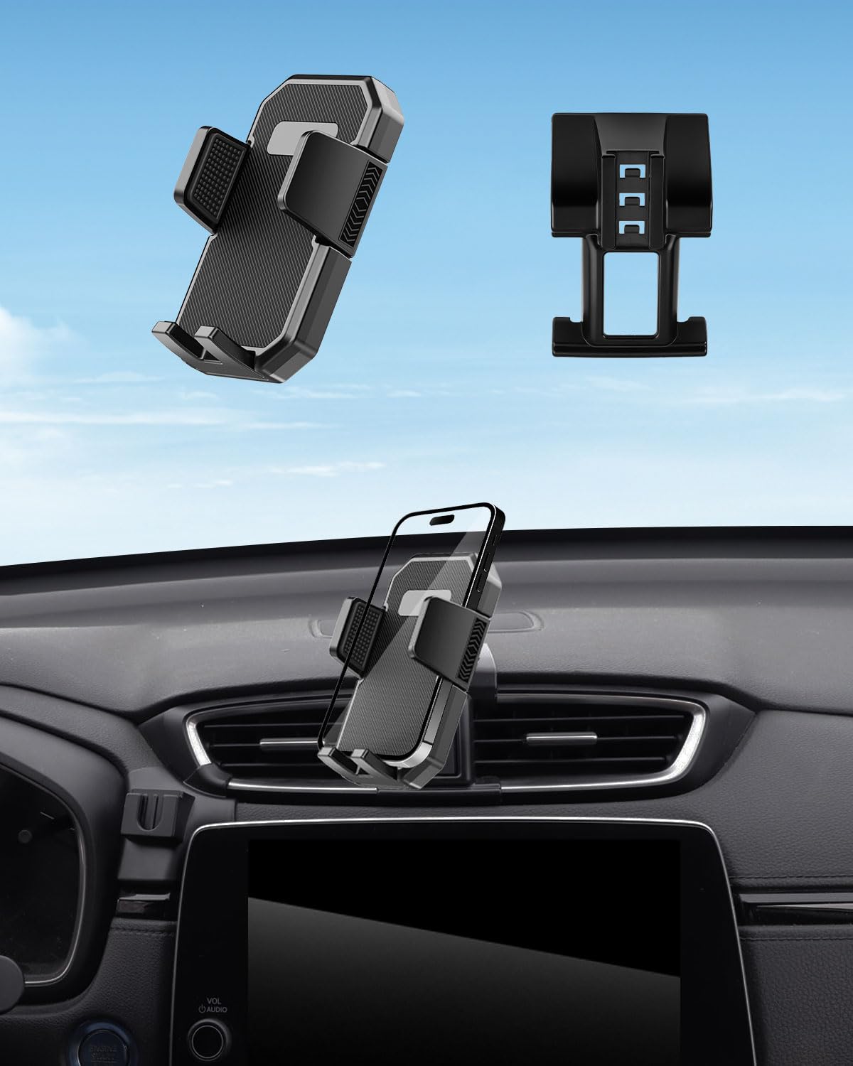 PZK Car Phone Mount for Honda CRV CR-V 2017-2022 Accessories Custom Vent