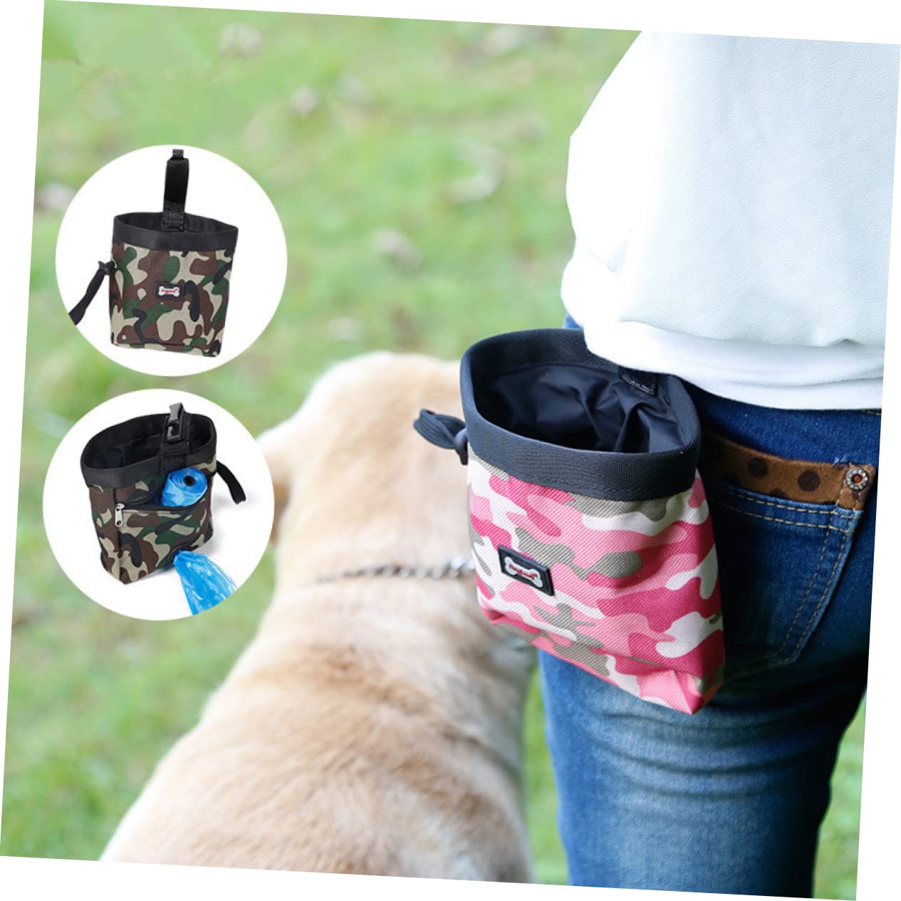 Sosoport 3 Stücke Hund Leckerli Training Beutel Pet Training Leckerli Beutel Clip Hund Leckerli Tasche Taille Tasche Für Größe