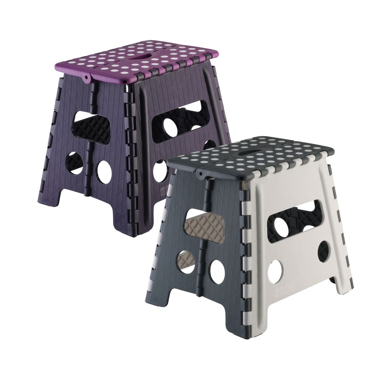 axentia Asiento plegable 127721, resistente hasta 150 kg, plegable, 37,5 x 32 x 30 cm, colores surtidos