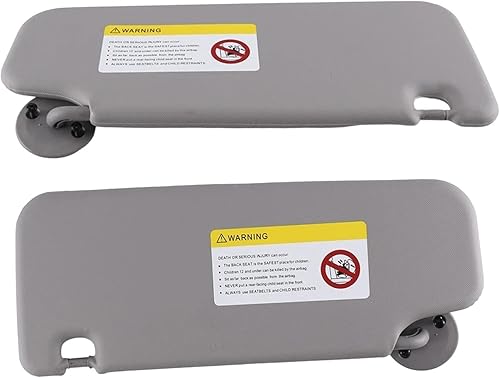 Miniatura 1 de 2 unids parasol gris P95327509 P95327507 piezas de repuesto de piezas de automóvil lado pasajero placa a prueba de sol para Sonic Aveo