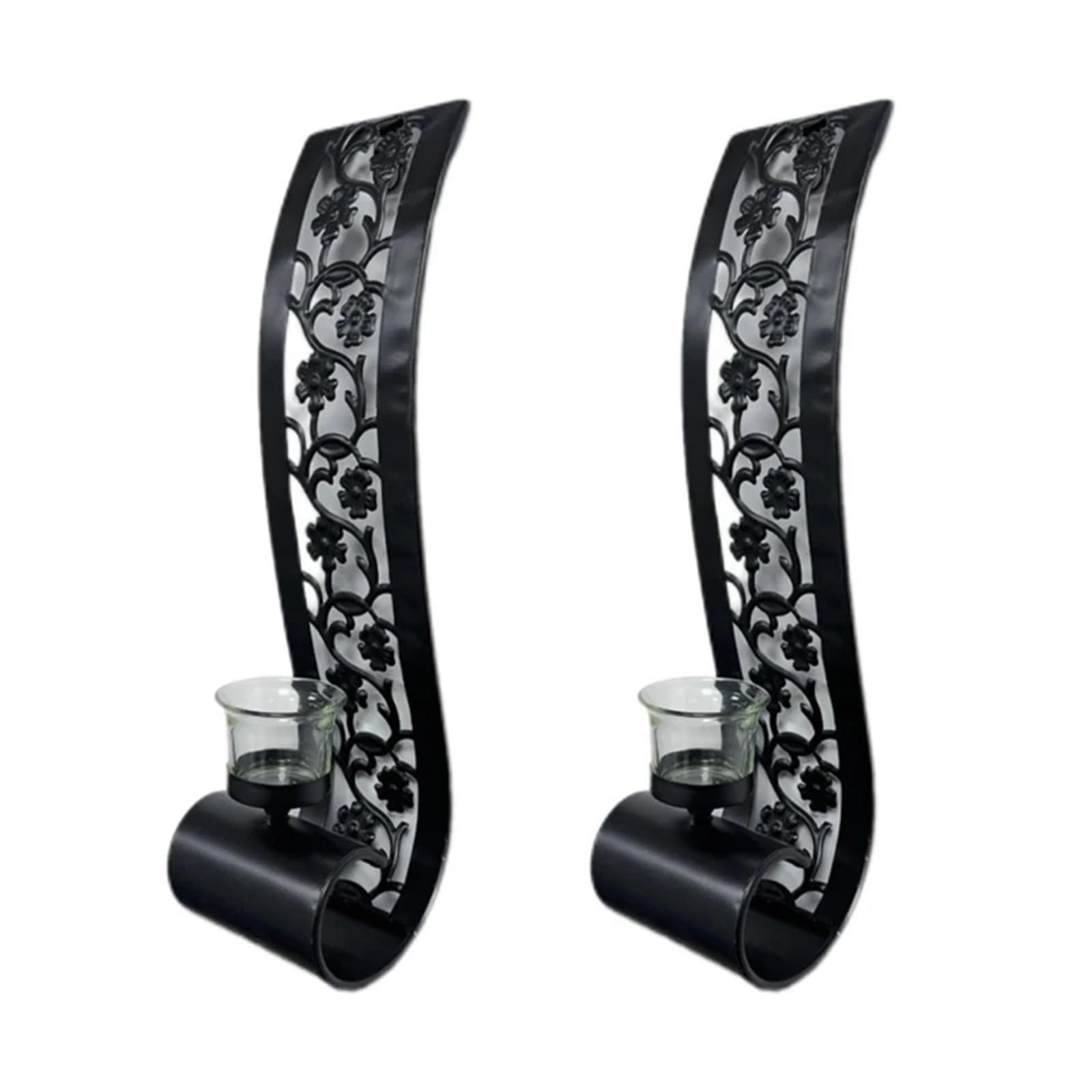 Wall Candle Sconce Holder Vintage Decorative Wall-mounted Candlesticks for Living Room, Dining