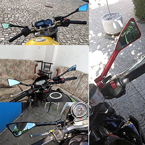 Espejo Tmax 500 antideslumbrante retrovisor lateral moto CNC sin vibración 7