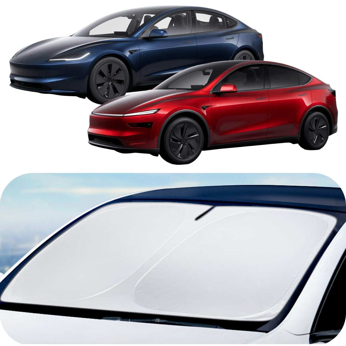 Amazon.co.jp: Spigen サンシェード Tesla Model Y L (2026) Tesla