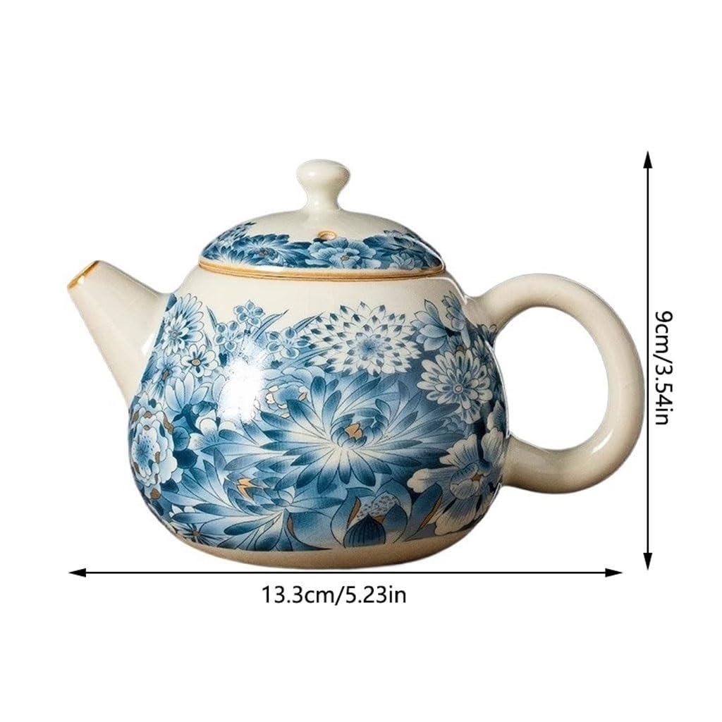 Tetera Hierro Fundido Tetera de cerámica, Tetera, elaboración de té, té doméstico, Tetera Individual, Juego de té Kung Fu Juego de Te