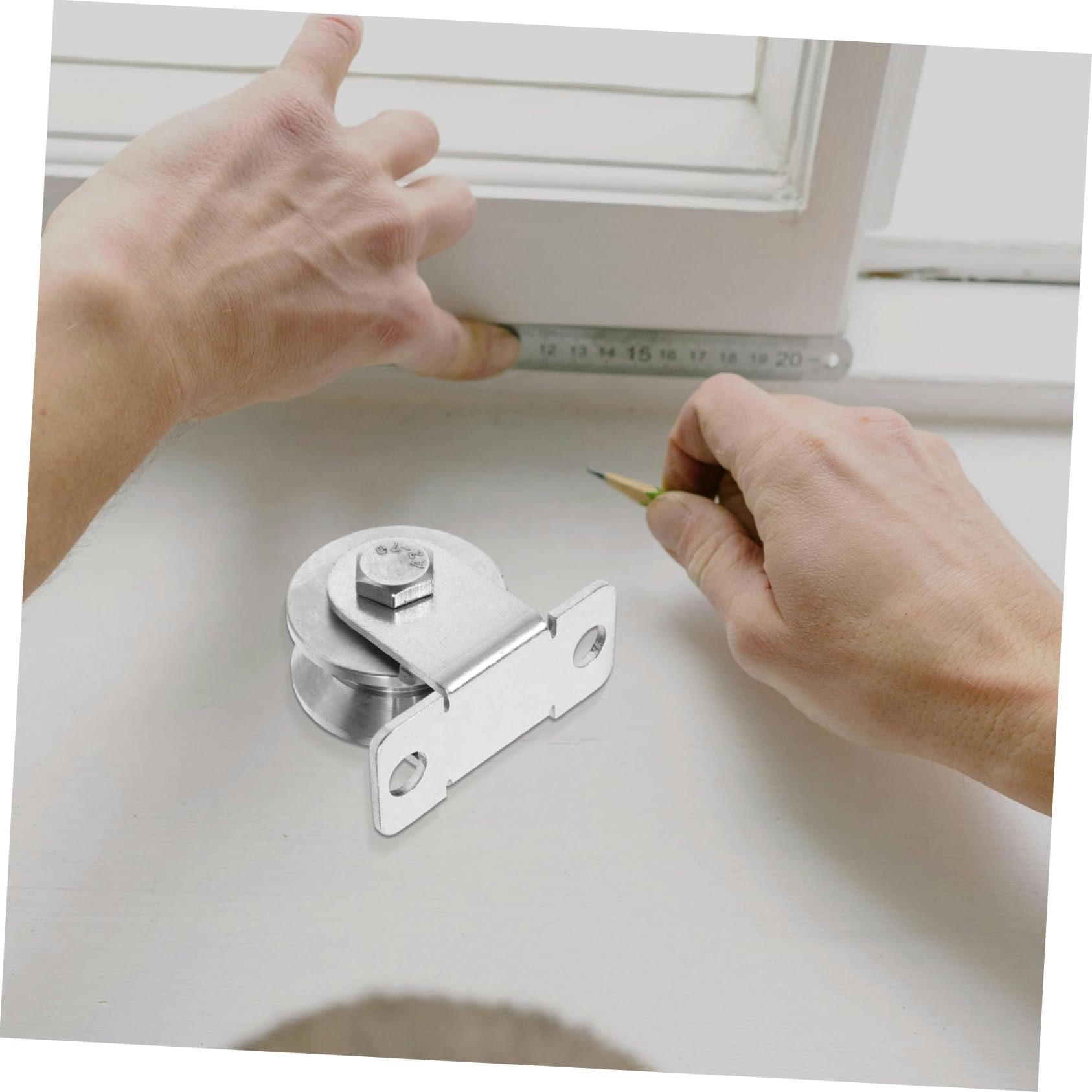 iplusmile Pulegge in Acciaio Inossidabile con Cuscinetti Interni 2 Pezzi Pulegge Cavo da 48mm con Funzionamento Fluido e Prestazioni per Impianto di Carrucole per Porte Scorrevoli