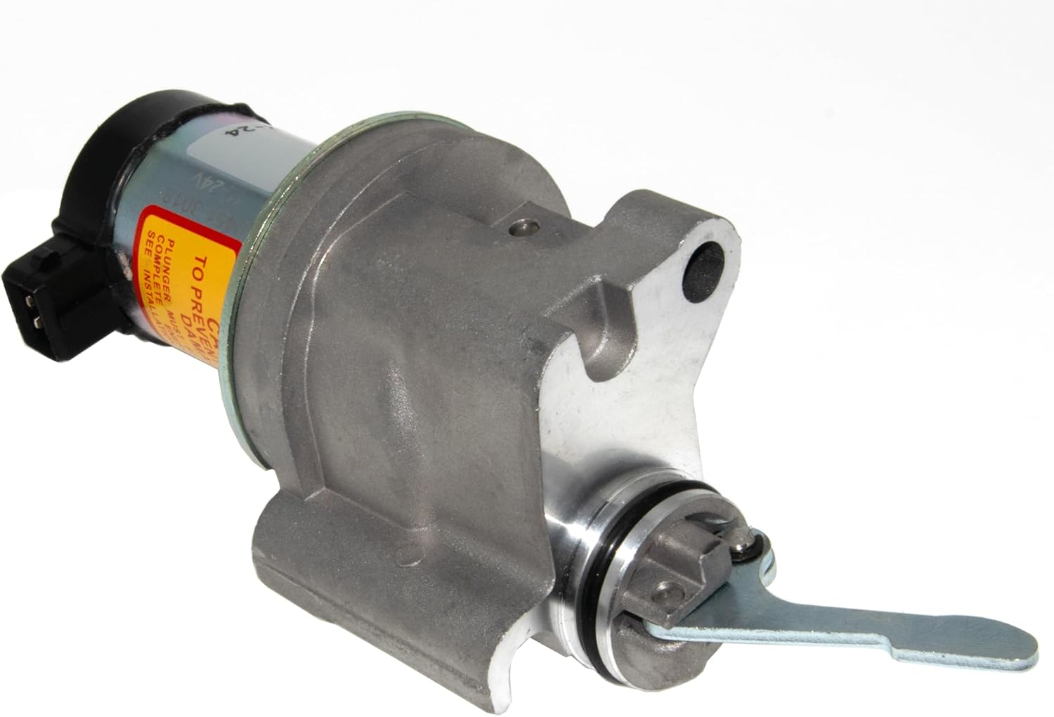 12V 04513018 Fuel Shutoff Solenoid Valve Compatible with Deutz Engine BF6M2012 BF4M2012 Steel Part Replacement