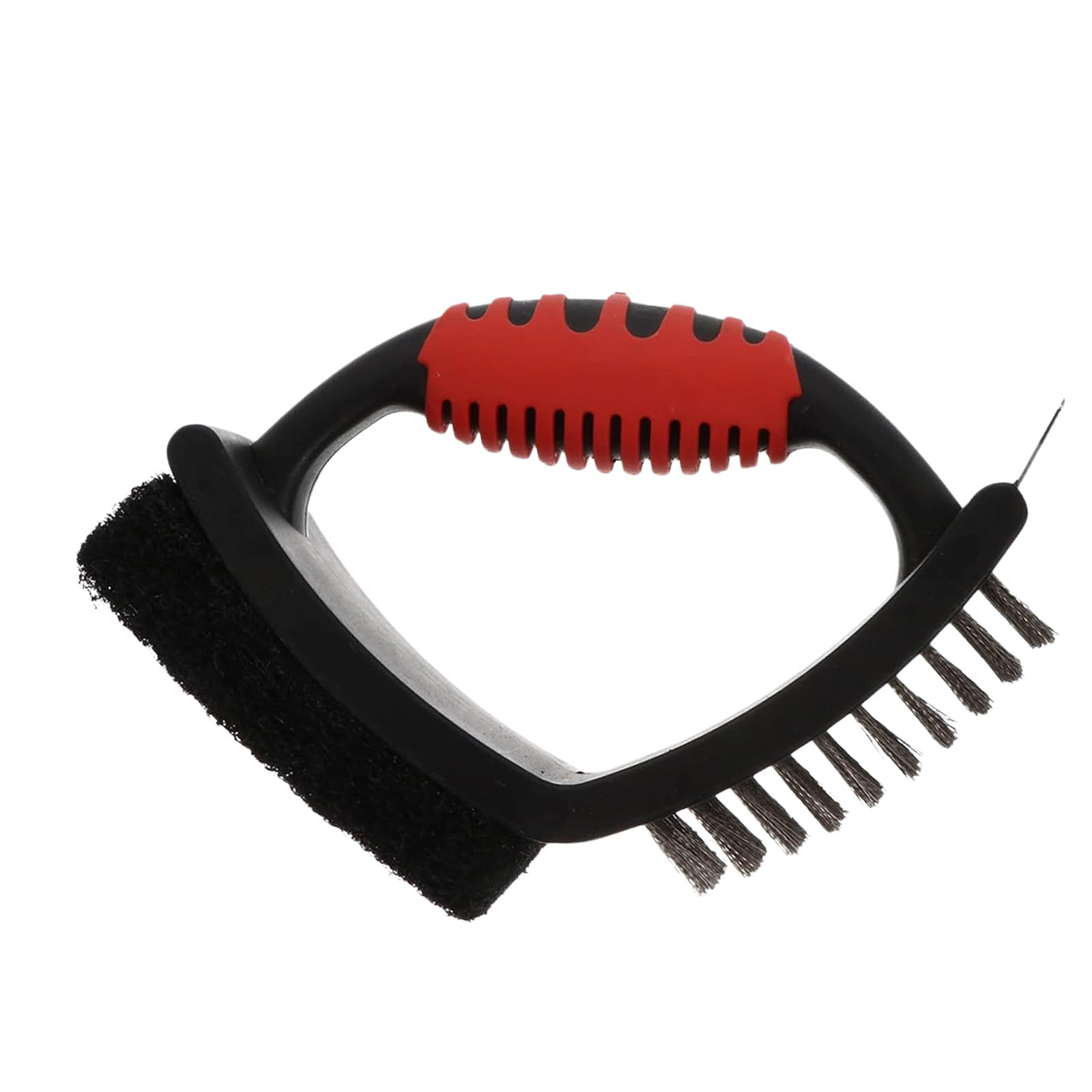 Xjdzineq Grill Brush with Scraper Right Angled, Wire Bristles for Effective BBQ Grate Grills Wire Brush