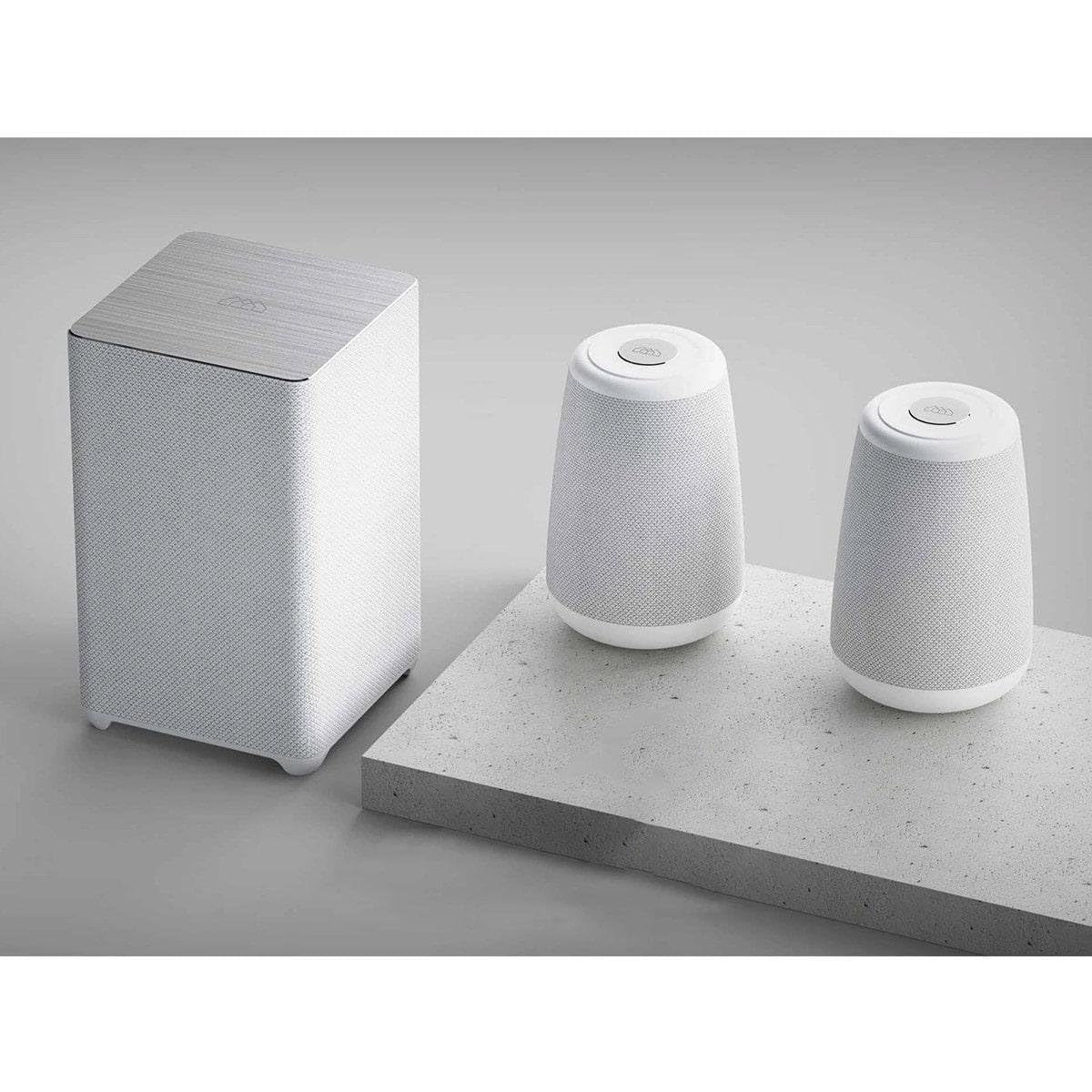 Nonic Homatics Sound & Sound 2.1 TWS Altoparlante Bluetooth con Dolby Audio | 2 altoparlanti da 15 W con subwoofer da 40 W | True Wireless Stereo Sound & 360 gradi | Compatibilità universale