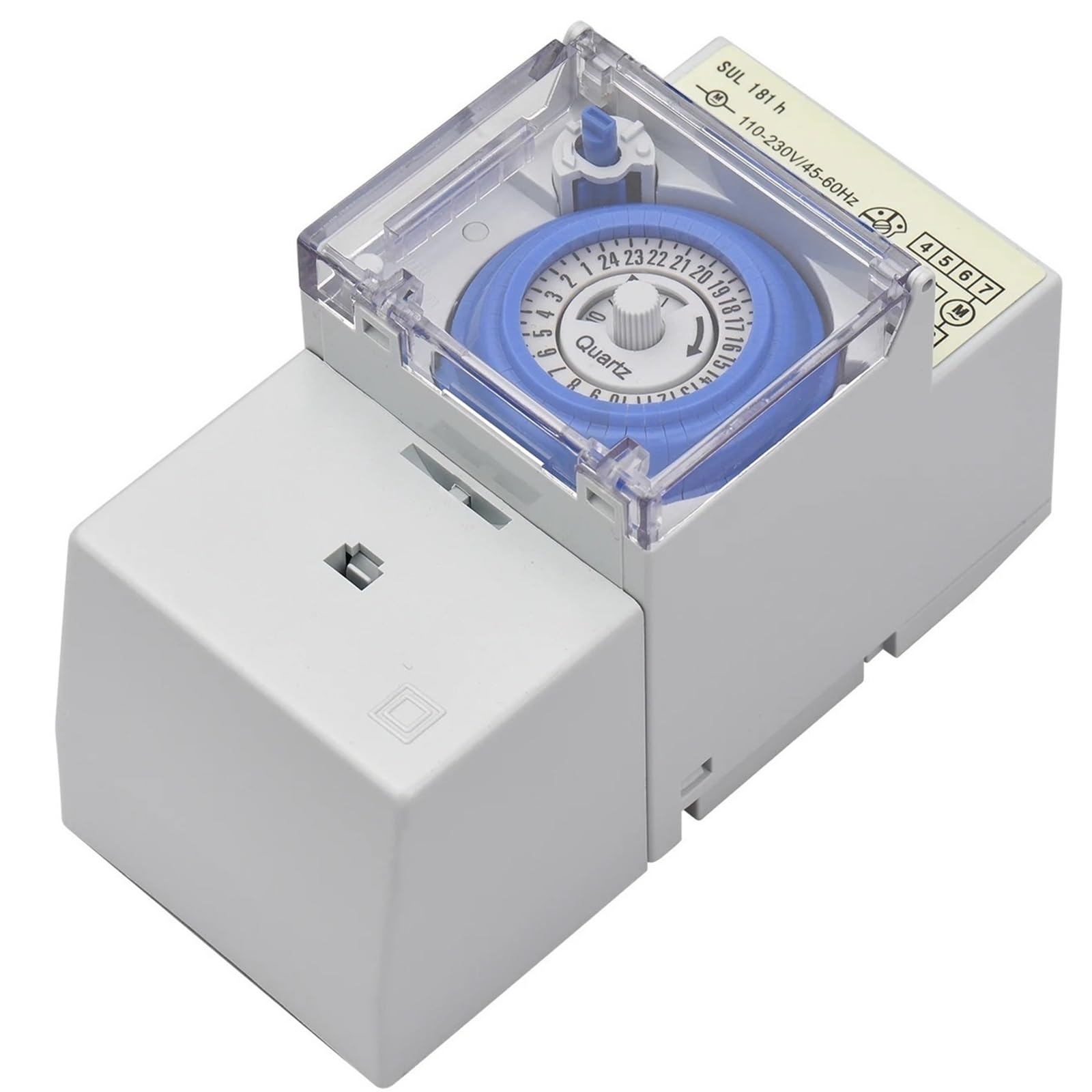 1pcs Mechanical 24 Hours Timer Switch DC 12V 30 Minutes Interval 48 ON/OFF Programmable Electrical(SUL180a 240V)