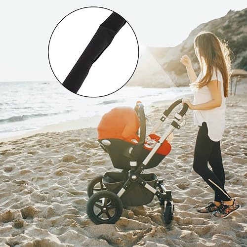 Miniatura 3 de Funda de mango para reposabrazos de cochecito de bebé, funda para manillar de cochecito infantil, parachoques a prueba de polvo, guantes