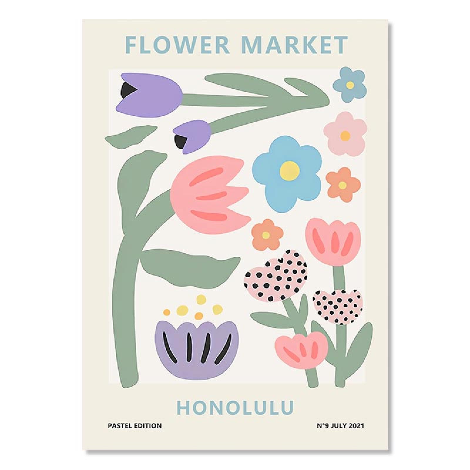 Matisse Mercato dei Fiori Astratta di Arte Della Parete della Tela di Canapa Pittura Nordic Poster E Stampe Immagini Soggiorno Moderna Complementi