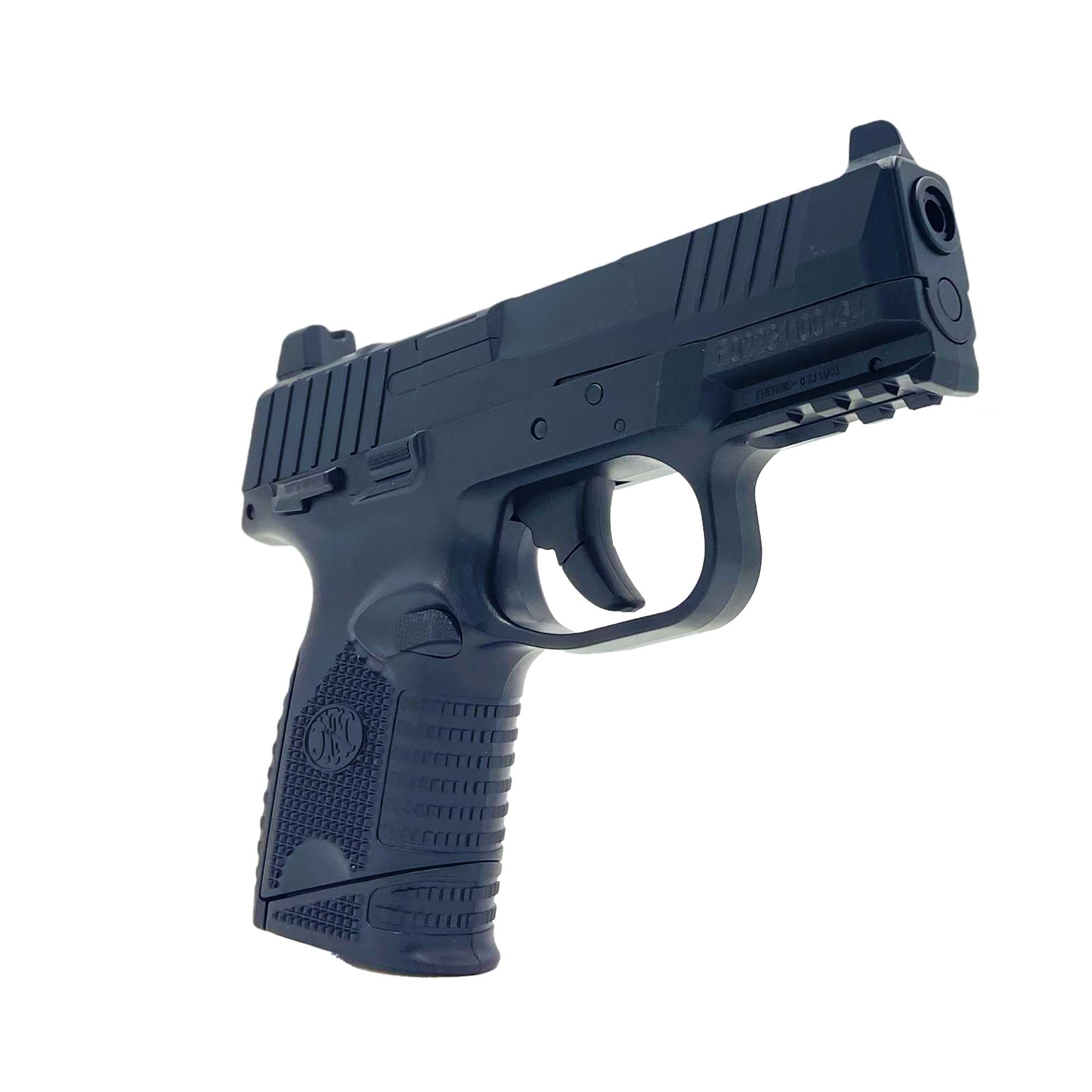 Confezione Pistola a Pallini Airsoft FN Herstal 509 Compact MRD Spring/Materiale: plastica ABS/Potenza 0,2 Joule/Fornita con Accessori