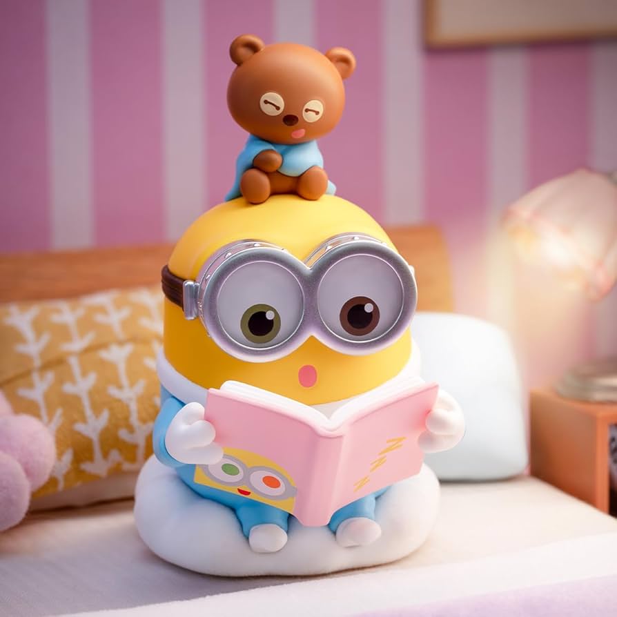 ミニオンズ ポップマート popmart Bedtime Stories Minions Bedtime Stories by Bob and Tim Series Figures - POP